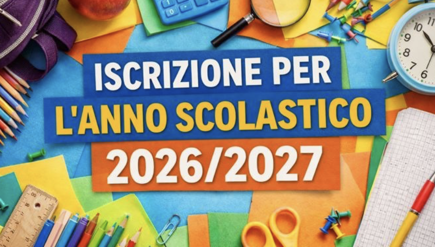 ISCRIZIONI ANNO SCOLASTICO 2026/2027